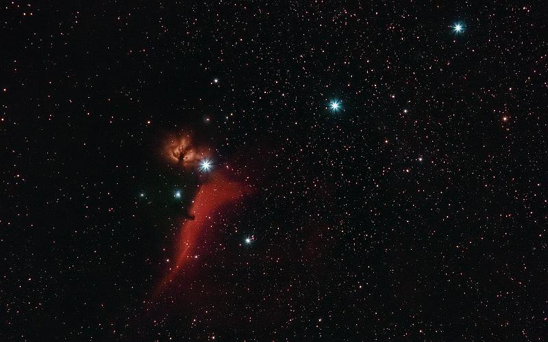 IMG_4787_ab85_GaulETW1_grd_chr_he2_scr.jpg - Gürtelsterne des Orion mit Canon EF 200 1:2.8L bei f/3.5 EOS 350D, 30' (3.2.2008)
